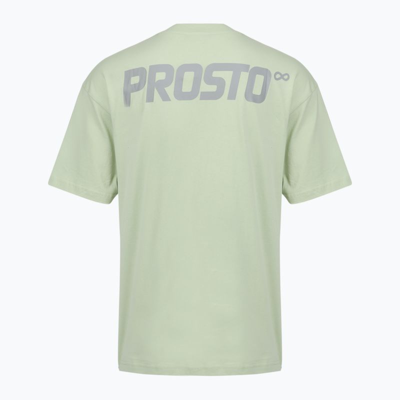 Футболка чоловіча PROSTO Big Log Infinity mint green 2