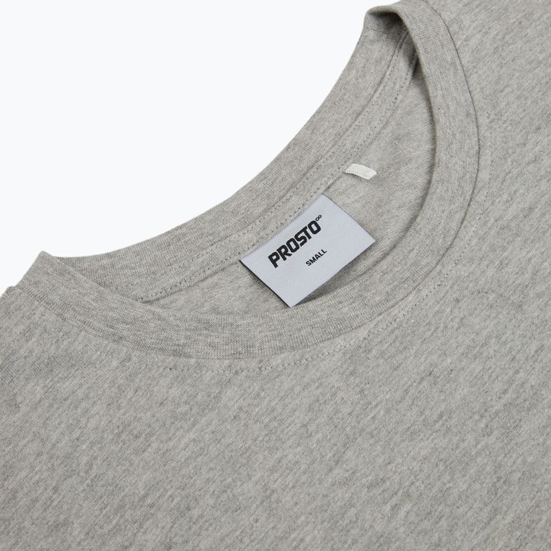 Футболка чоловіча PROSTO Big Log grey/melange 3