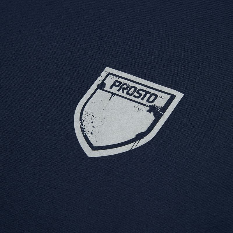 Футболка чоловіча PROSTO Splash Shield navy blue 3