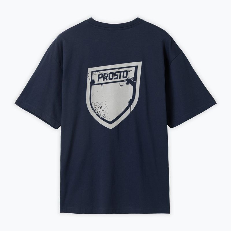 Футболка чоловіча PROSTO Splash Shield navy blue 2