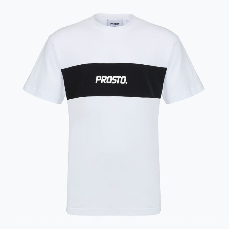 Футболка чоловіча PROSTO Root white/black