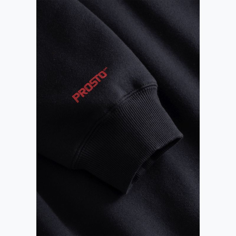 Кофта чоловіча PROSTO Hoodie Bark black 4