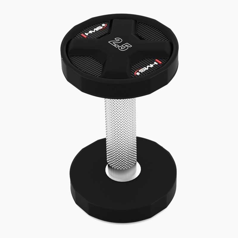 Гантеля HMS HPC 1 шт. 2.5 кг black 3