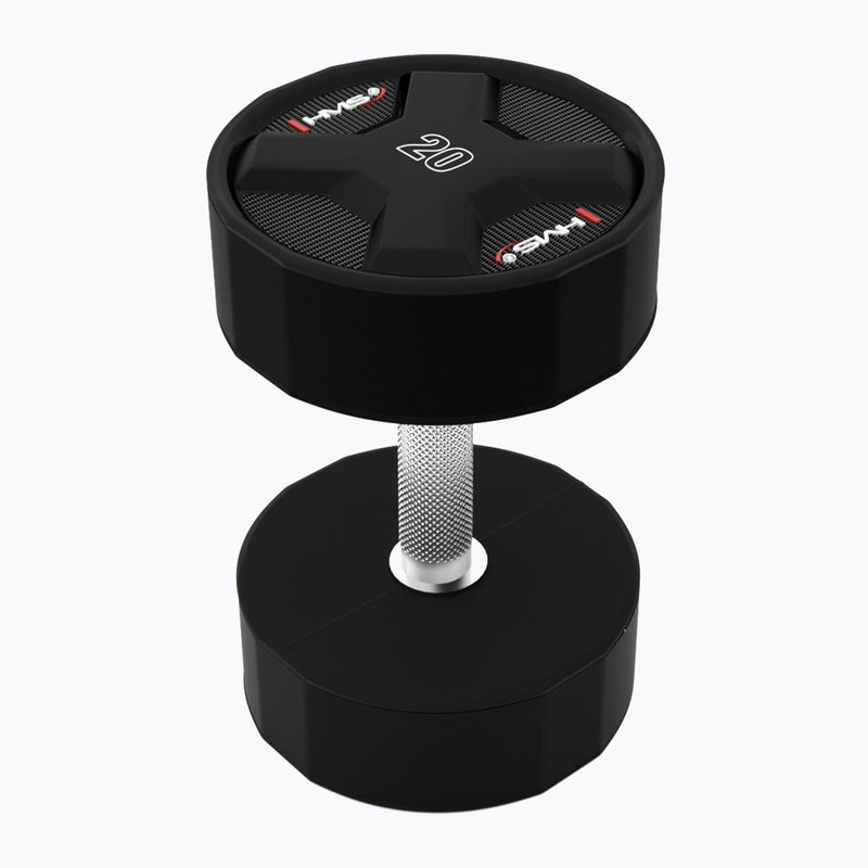 Гантеля HMS HPC 1 шт. 20 кг black 3
