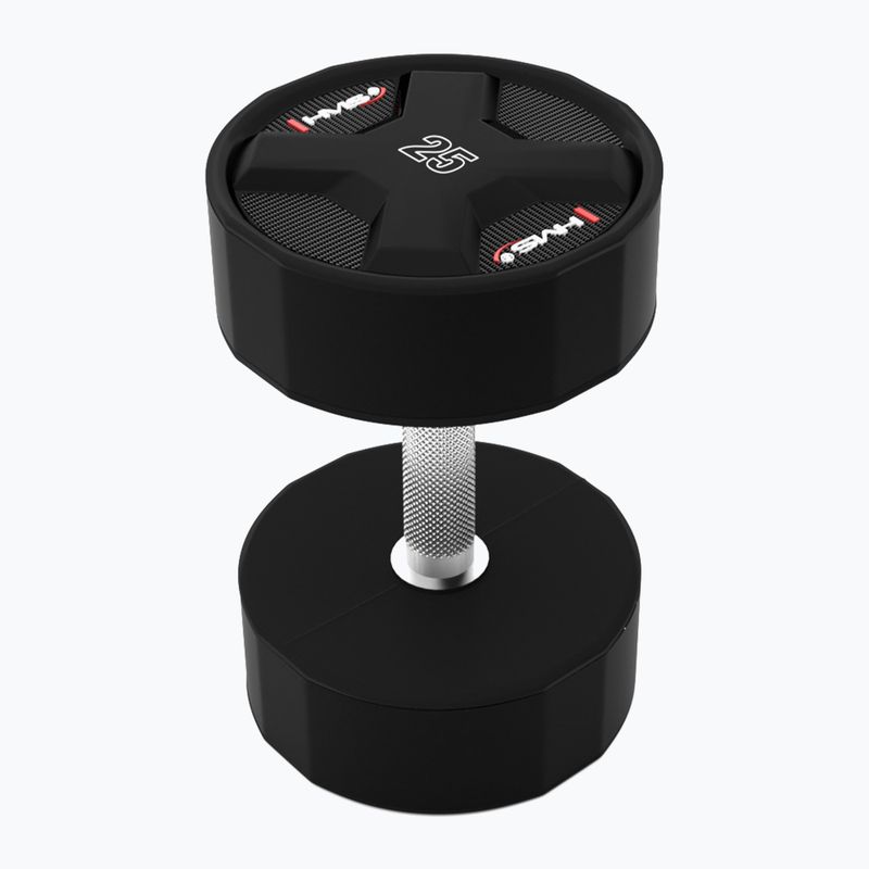 Гантеля HMS HPC 1 шт. 25 кг black 3
