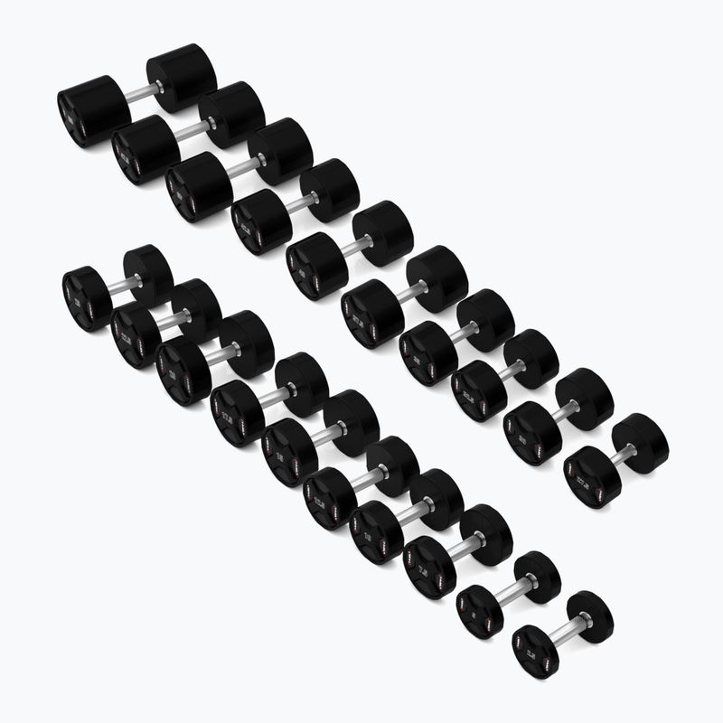 Гантеля HMS HPC 1 шт. 25 кг black 4