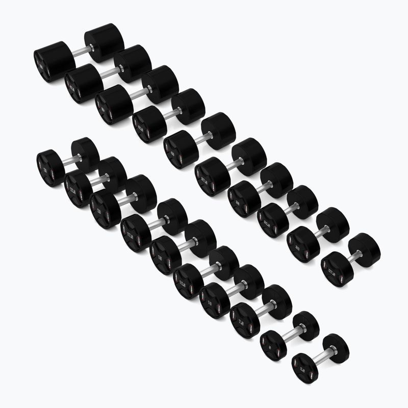 Гантеля HMS HPC 1 шт. 30 кг black 4