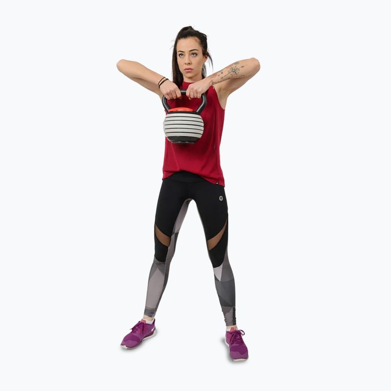 Гиря регульована HMS KR40 сірий/чорний 9