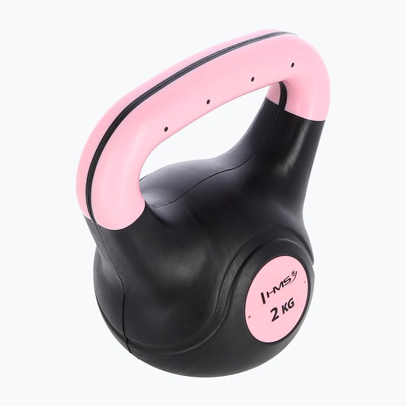 Гиря HMS KPC02 2 kg black/pink 2