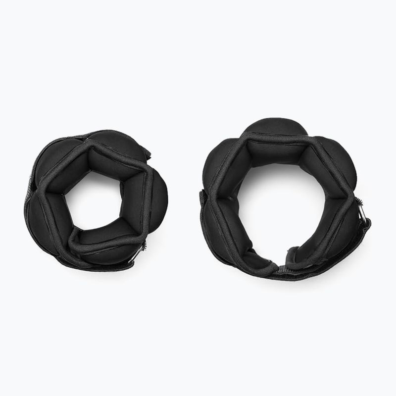 Обтяжувачі на гомілкостоп і зап'ястя HMS ONK01 0,5 кг 2 шт. black 2