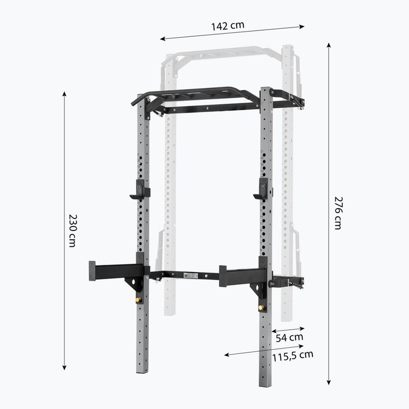 Клітка для тренувань HMS KLT23 silver 2