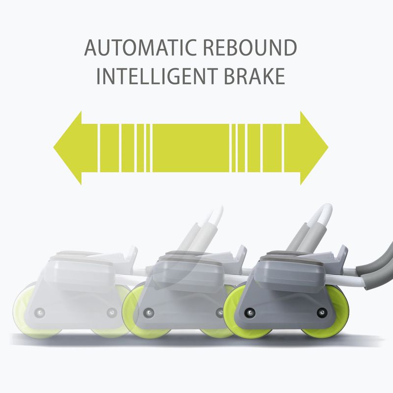 Колесо автоматичне для тренувань пресу з дисплеєм HMS KA08 сірий 8