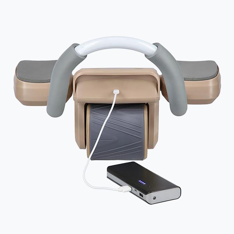 Колесо автоматичне для тренувань пресу з дисплеєм HMS KA08 коричневий 5