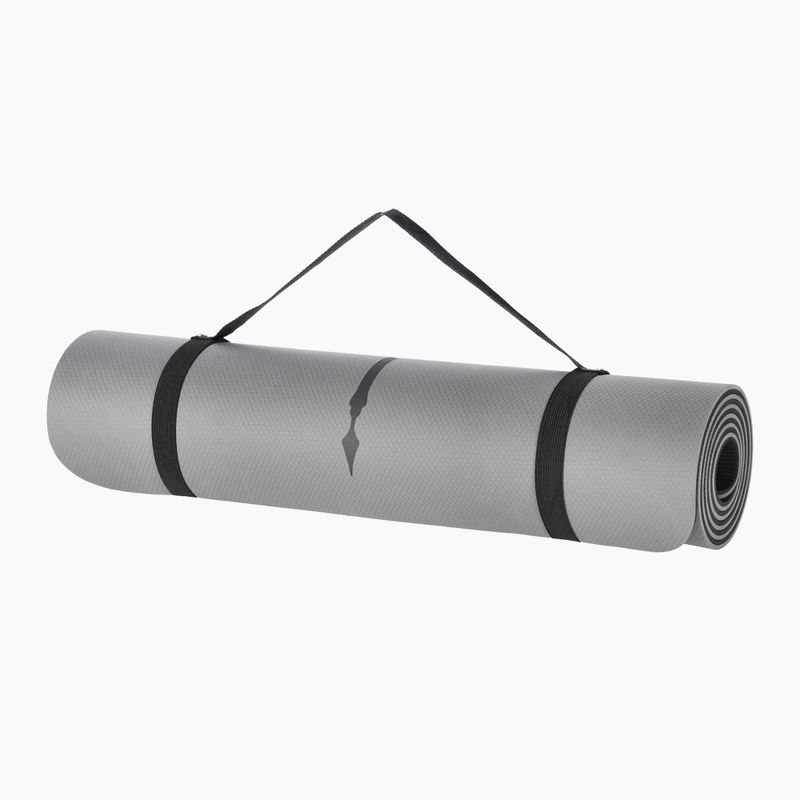 Килимок для йоги HMS YM10 gray 2