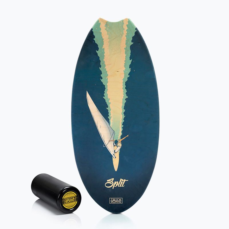 Балансуюча дошка Trickboard Surf Wave Split блакитна TB-17322 6