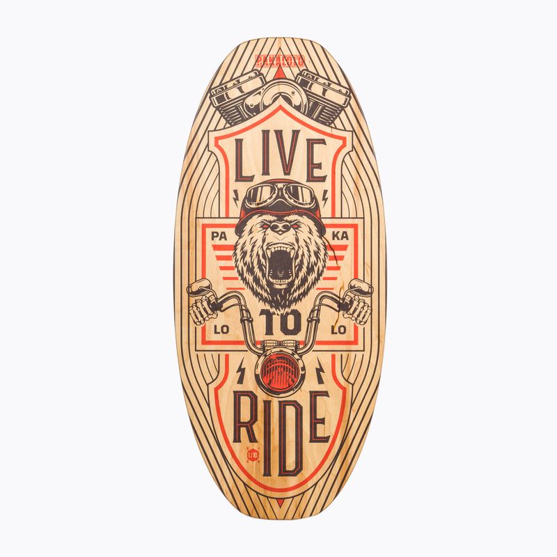 Дошка скімбордова PAKALOLO Ride L/XL чорно-бежева PK-17827 2