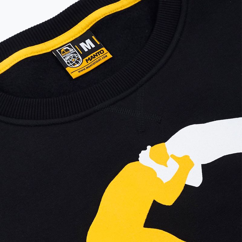 Кофта чоловіча MANTO Classic 20 black 2