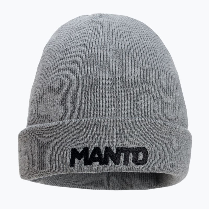 Шапка MANTO Logotype 21 сіра MNC465_MEL_9UN 2