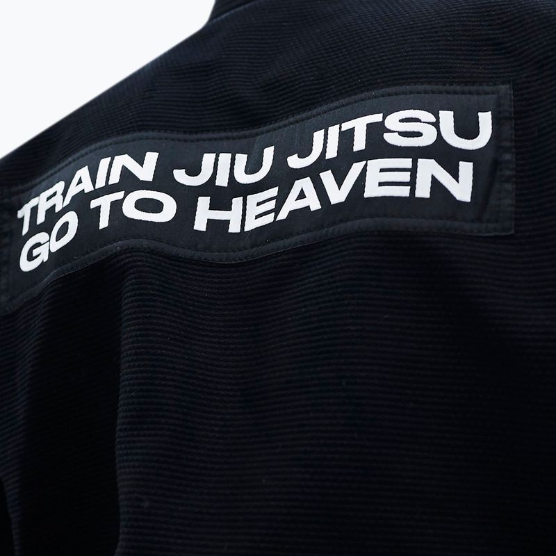 Гі для бразильського джиу-джитсу чоловіче MANTO Heaven BJJ black 9