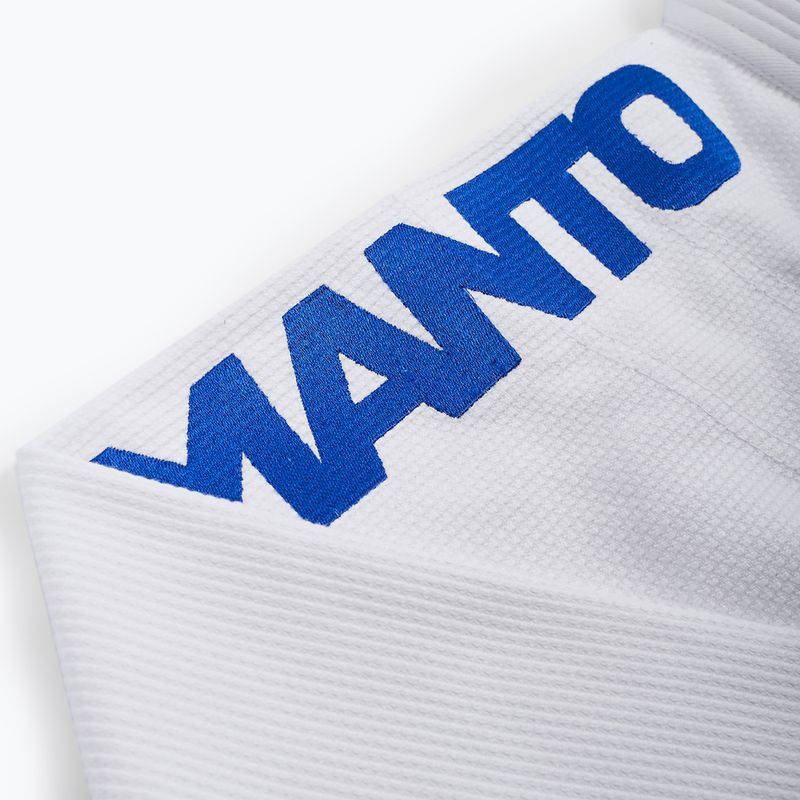 Гі для бразильського джиу-джитсу чоловіче MANTO X4 біле MNG978_WHT 7