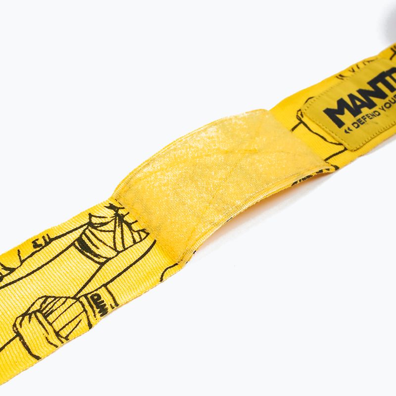 Бинти боксерські MANTO Punch жовті MNA884 5