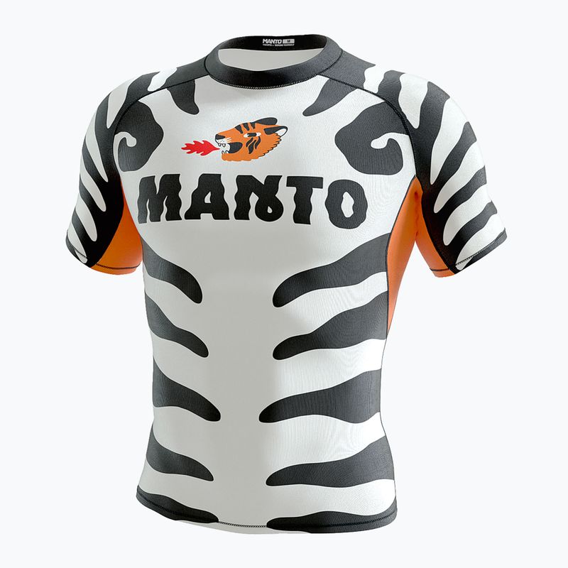 Рашгард чоловічий MANTO Tigre білий MNR849_WHT_2S