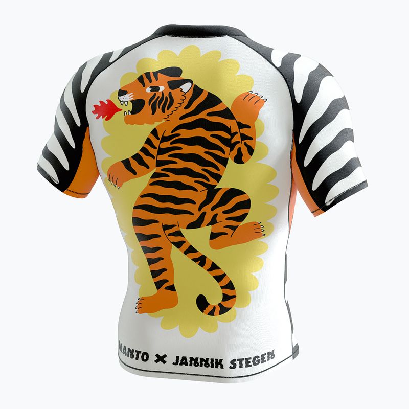 Рашгард чоловічий MANTO Tigre білий MNR849_WHT_2S 2