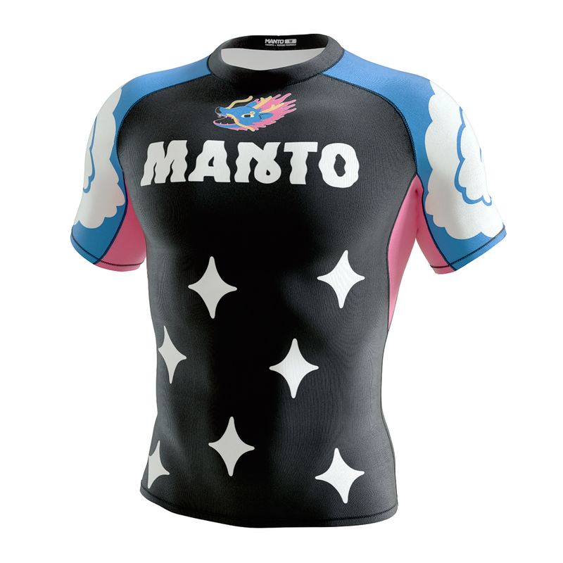 Рашгард чоловічий MANTO Dragon black