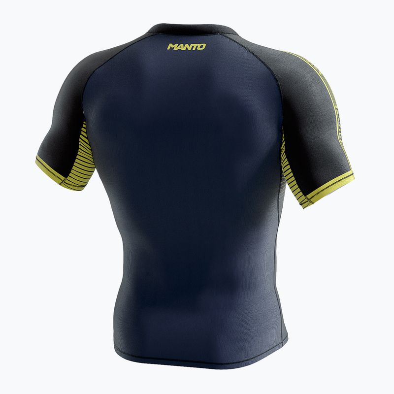 Рашгард чоловічий MANTO Stripe 2.0 темно-синій MNR851_NAV_2S 2