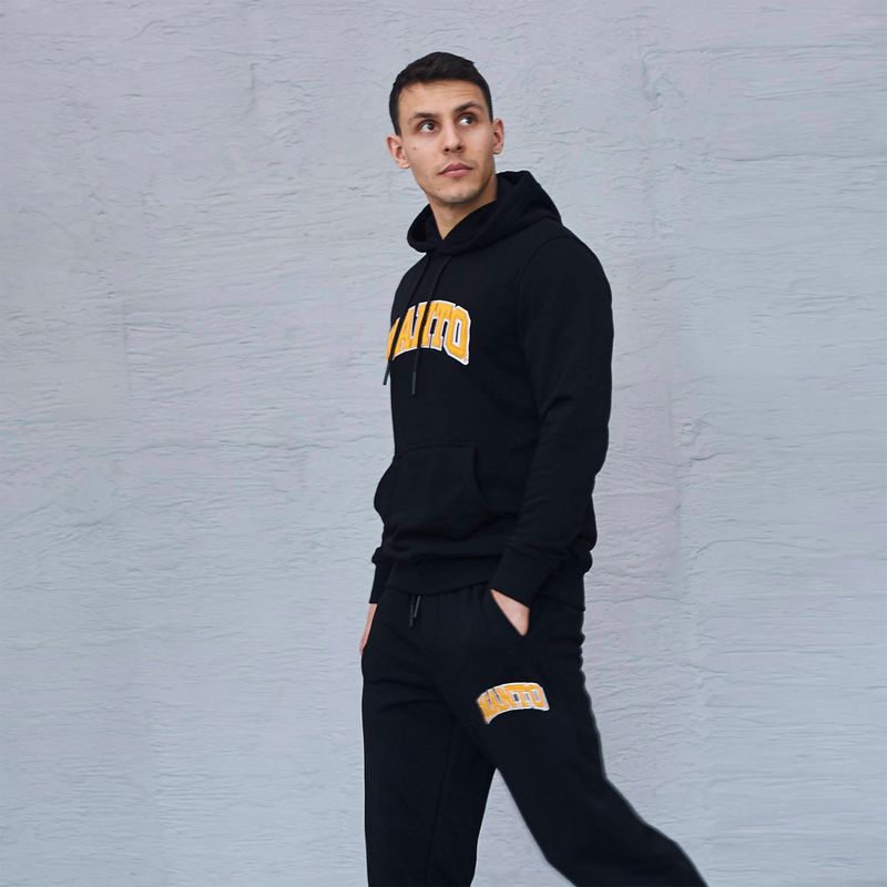 Кофта чоловіча MANTO Varsity black 4