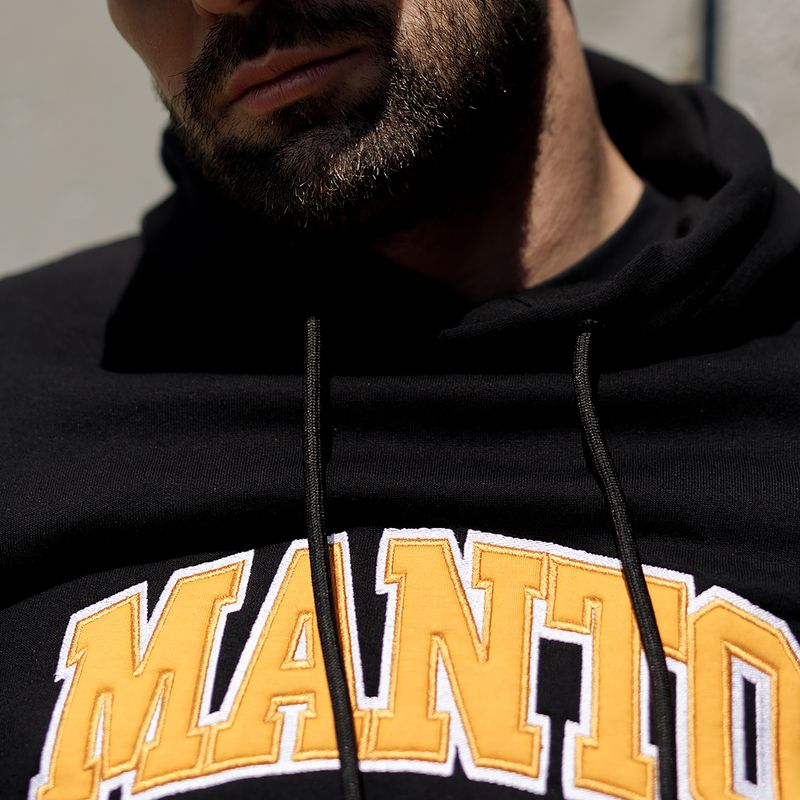 Кофта чоловіча MANTO Varsity black 6