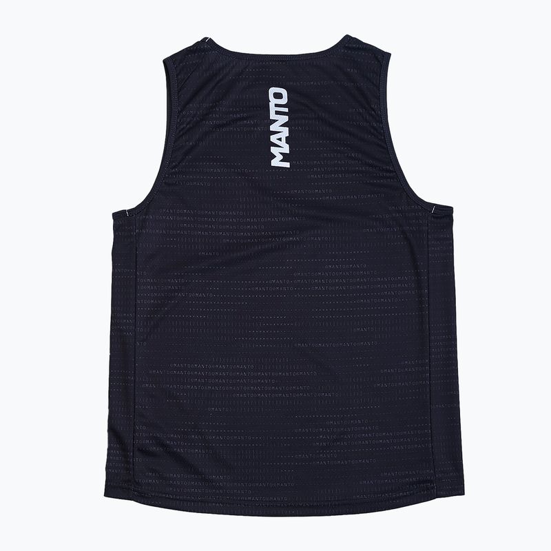 Майка тренувальна чоловіча MANTO Overload Tank Top black/melange 2