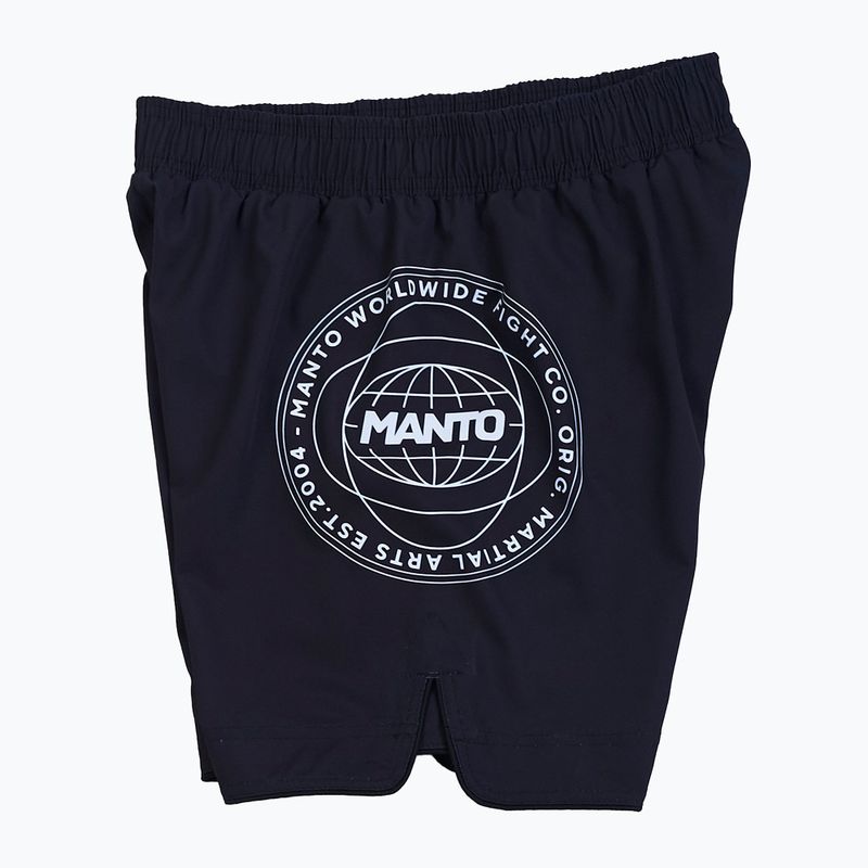 Шорти для тренувань чоловічі MANTO Fragments black/red 2