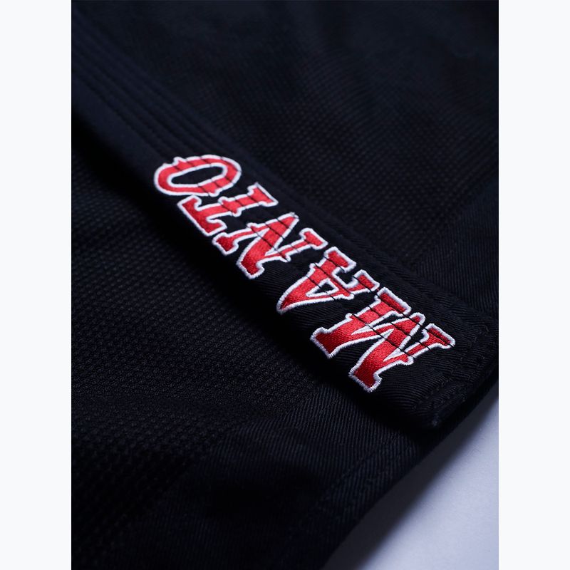 Гі для бразильського джиу-джитсу чоловіче MANTO Coral BJJ black 7