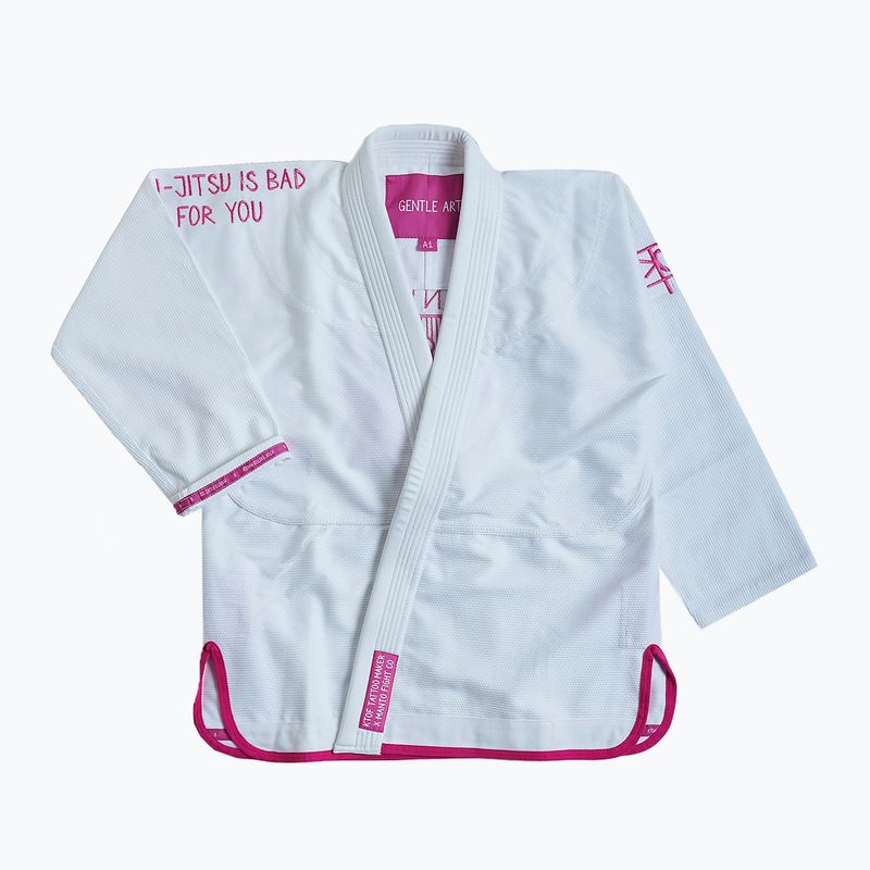 Гі для бразильського джиу-джитсу чоловіче MANTO Balaclava BJJ white