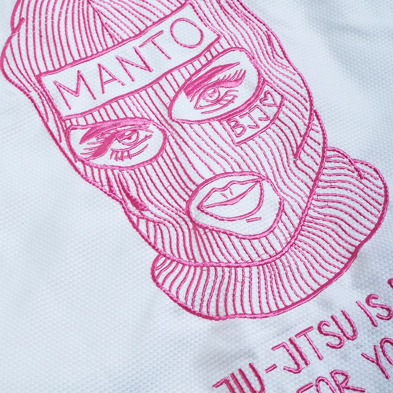 Гі для бразильського джиу-джитсу чоловіче MANTO Balaclava BJJ white 6