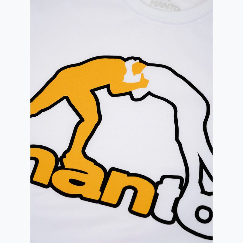 Футболка чоловіча MANTO Logo білий 2