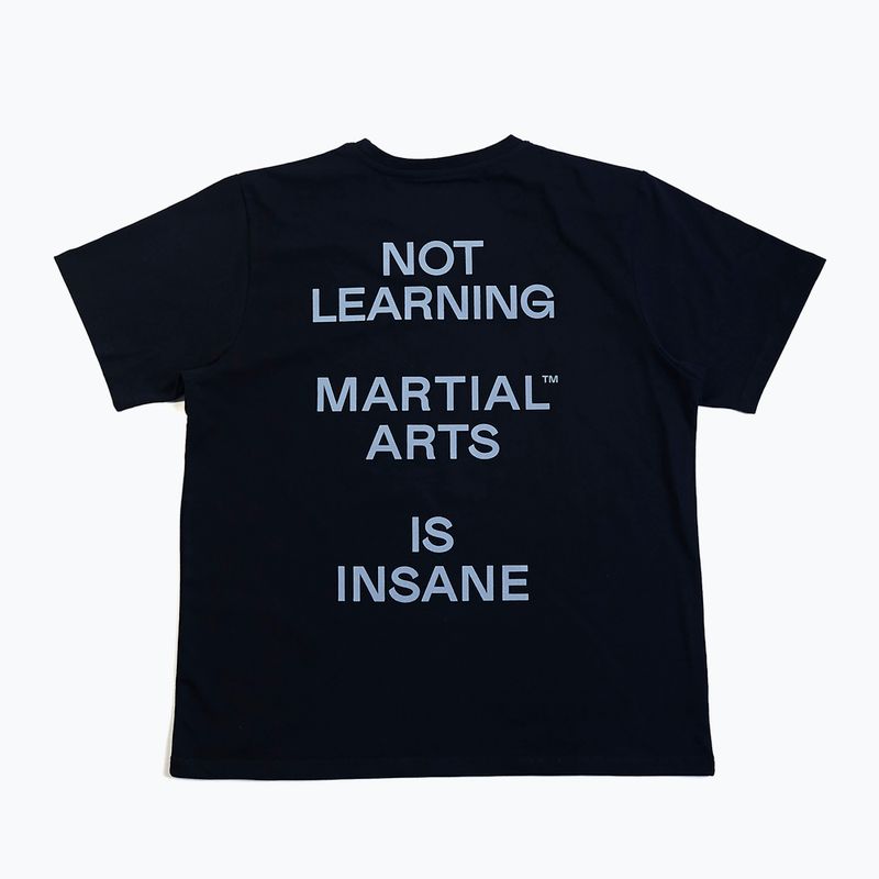 Чоловіча футболка MANTO Insane Oversize чорна 2