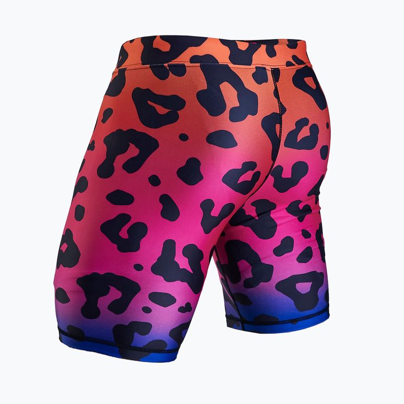 Шорти чоловічі MANTO Leopard black print 2