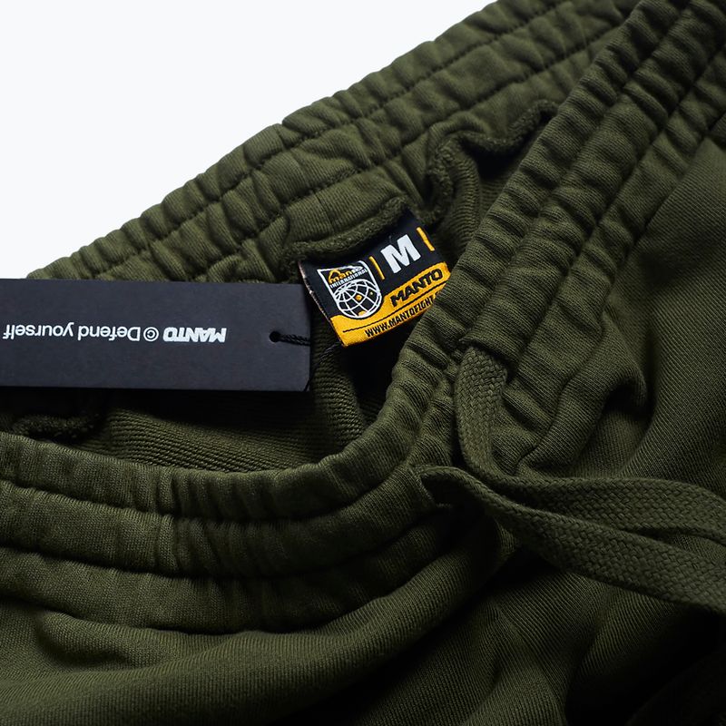 Чоловічі шорти MANTO Fight Co. зелені 3