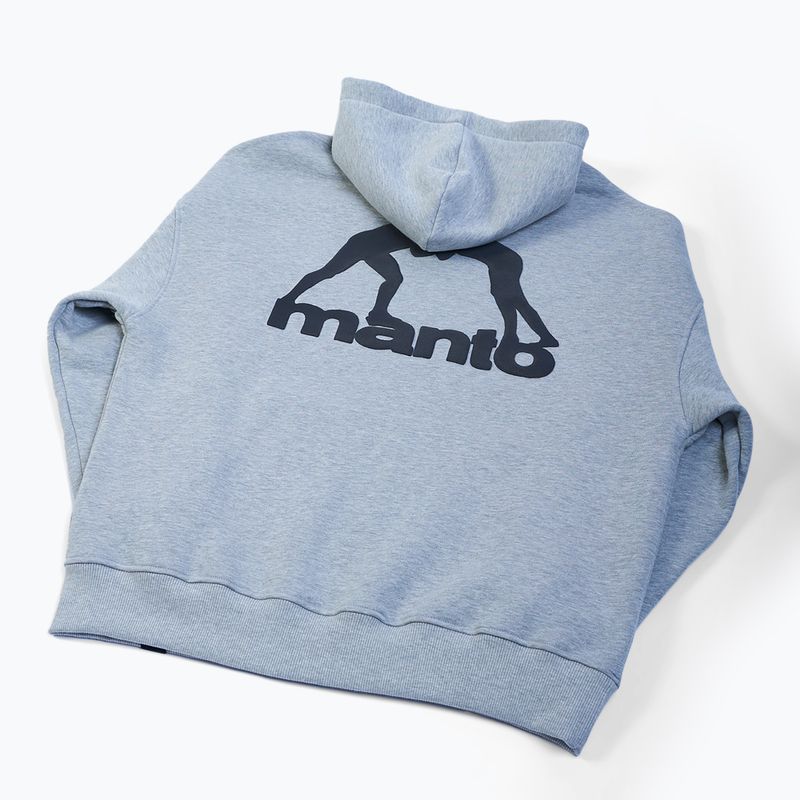 Кофта чоловіча MANTO Label Oversize melange 2