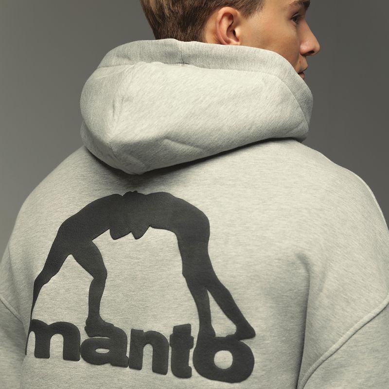 Кофта чоловіча MANTO Label Oversize melange 6