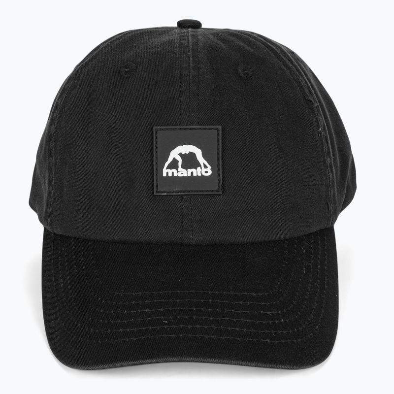 MANTO Label 23 Dad Cap чорний 4