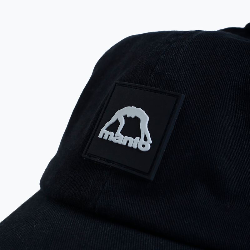MANTO Label 23 Dad Cap чорний 7