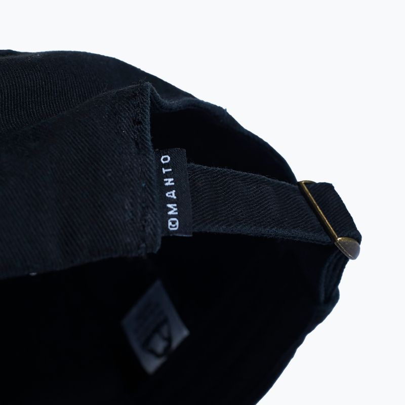 MANTO Label 23 Dad Cap чорний 8