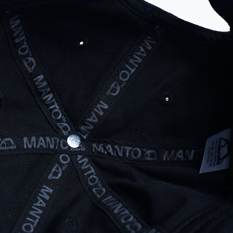 MANTO Label 23 Dad Cap чорний 9