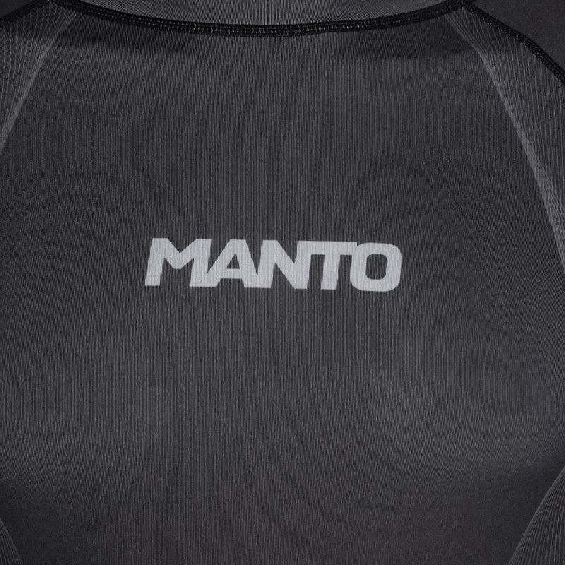 Рашгард Лонгслів чоловічий MANTO FLOW black 3