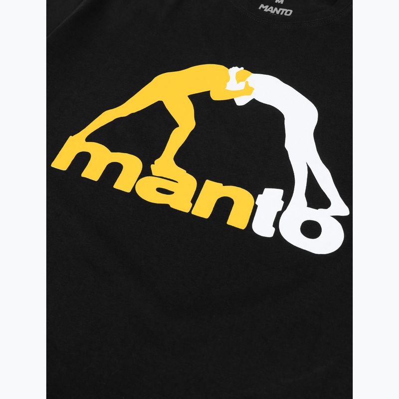 Футболка чоловіча MANTO Logo чорний 2