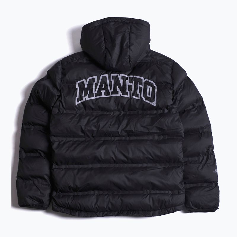 Куртка зимова чоловіча MANTO Varsity black 4