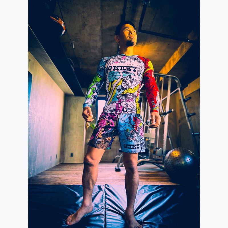 MANTO Wicky Rashguard з довгим рукавом різнокольоровий 7